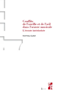 Conflits de l'oreille et de l'oeil dans l'oeuvre musicale
