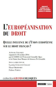 L'européanisation au droit
