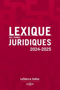 Lexique des termes juridiques