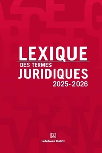Lexique des termes juridiques