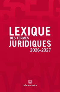 Lexique des termes juridiques
