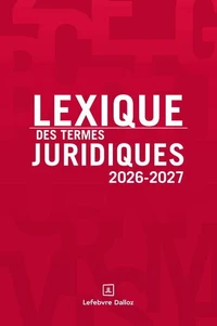 Lexique des termes juridiques