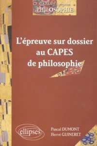 L'Epreuve Sur Dossier Au Capes De Philosophie