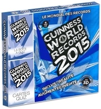  Guinness World Records - Coffret Guinness World Records 2015 - Coffret livre + boîte à quiz.