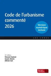 Code de l'urbanisme commenté