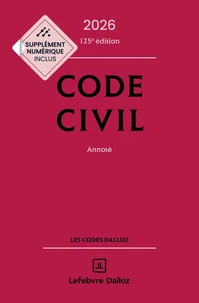 Code civil, annoté
