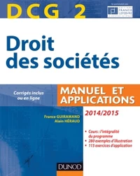 DCG2 Droit des sociétés