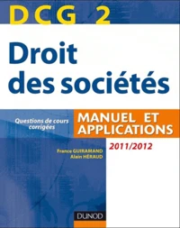 Droit des sociétés DCG 2 2011-2012