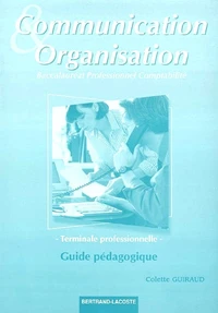 Communication et organisation Tle professionnelle comptabilité