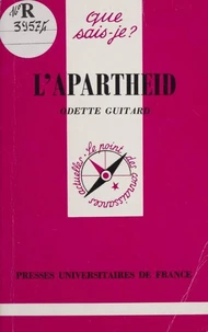 L'APARTHEID. 4ème édition