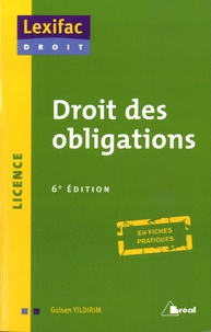 Gulsen Yildirim - Droit des obligations.