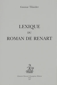 Lexique du Roman de Renart
