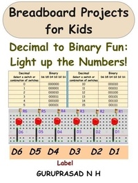 Télécharger des livres en pdf Decimal to Binary Fun: Light up the Numbers! 9798230221937 par GURUPRASAD N H (Litterature Francaise) ePub PDB