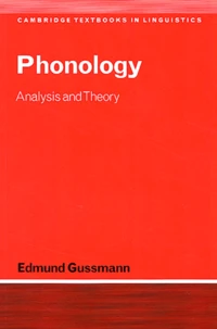Phonology : Analysis And Theory
