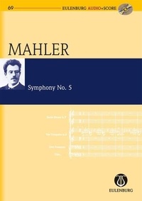 Gustav Mahler - Symphonie n° 5 en do dièse mineur - orchestra. Partition d'étude..