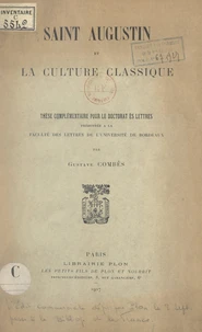 Saint Augustin et la culture classique