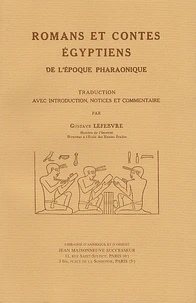 Romans et contes égyptiens de l'époque pharaonique