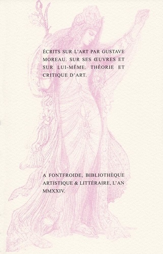 Gustave Moreau - Ecrits sur l'art.