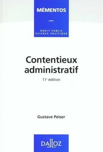 Contentieux administratif 11e édition