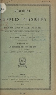 Gustave Ribaud et Henri Villat - Le rayonnement des corps non noirs.
