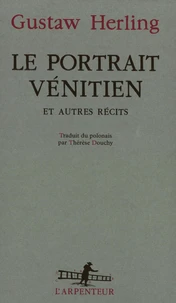Le portrait vénitien et autres récits