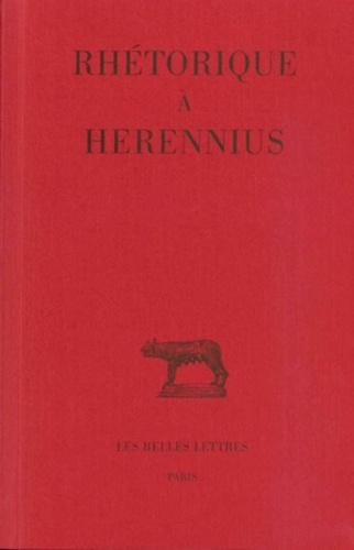 Guy Achard - Rhétorique à Herennius.