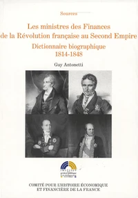 Les ministres des Finances de la Révolution française au second empire