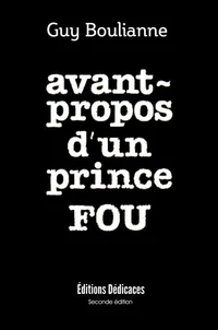 Avant-propos d'un prince fou