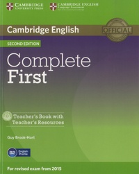 Guy Brook-Hart - Complete First - Teacher's Book with Teacher's Resources. 1 Cédérom