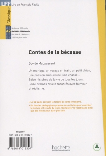 Les contes de la bécasse de Guy de Maupassant - Grand Format - Livre -  Decitre