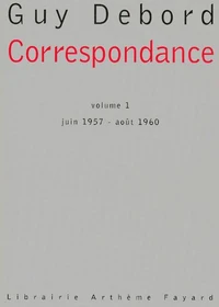 Correspondance - volume 1