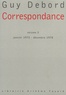 Guy Debord - Correspondance - Volume 5, janvier 1973-décembre 1978.