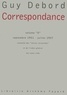 Guy Debord - Correspondance - Volume 0, septembre 1951 - juillet 1957.