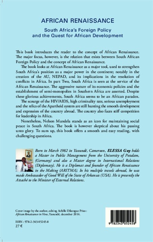 African Renaissance. South Africa's Foreign Policy and the Quest for African Development