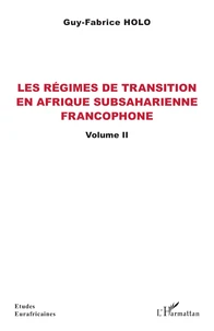 Les régimes de transition en Afrique subsaharienne francophone