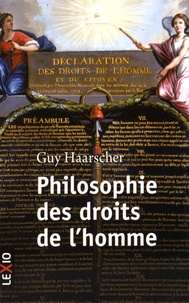 Guy Haarscher - Philosophie des droits de l'Homme.