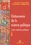 Dictionnaire de la science politique et des institutions politiques 6e édition