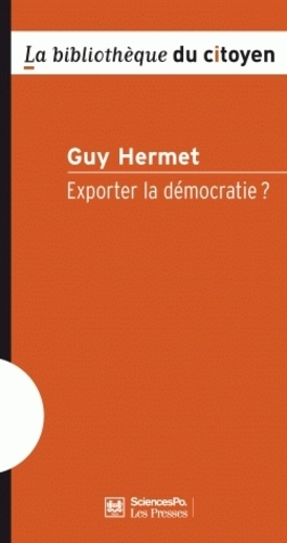 Exporter la démocratie ? 2e édition