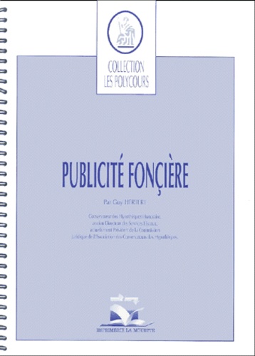 Publicité foncière de Guy Hertert - Livre - Decitre