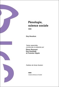 Guy Houchon - Pénologie, science sociale.