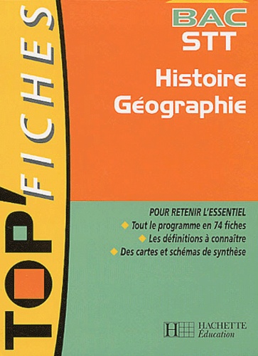 Guy Lancelot et Alain Prost - Histoire-Géographie Bac STT.