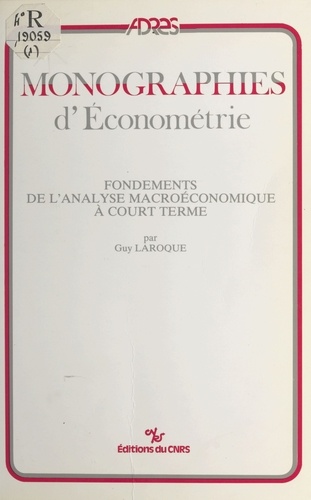 Fondements de l'analyse macroéconomique à court terme