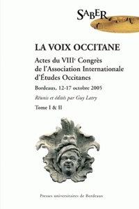 Guy Latry - La voix occitane, tomes 1 et 2.