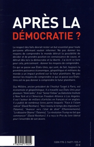 Après la démocratie ?. L'Amérique et le monde au temps de l'administration Biden