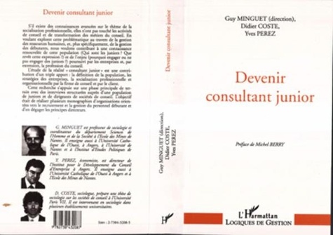 Guy Minguet - Devenir consultant junior - L'efficacité professionnelle des Socrate en culottes courtes.