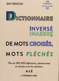 Dictionnaire inversé de mots croisés, mots fléchés