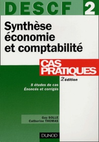 Synthèse économie et comptabilité - DESCF 2, Cas pratiques.pdf