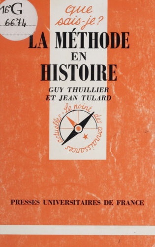 LA METHODE EN HISTOIRE. 3ème édition