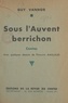 Guy Vanhor et Fernand Maillaud - Sous l'auvent berrichon.