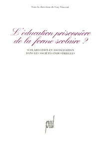 L'Education Prisonniere De La Forme Scolaire ? Scolarisation Et Socialisation Dans Les Societes Industrielles